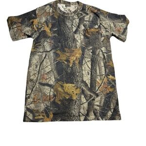 👕 Vintage Whitewater Outdoors Camo Pocket T-Shirt Men’s Large USA Made 🌲